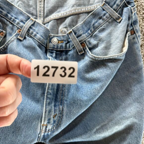 Vintage Levis Jeans Men 38x32 Blue Denim Pants 550 Relaxed Y2K 2000 Adult Casual - Picture 10 of 10